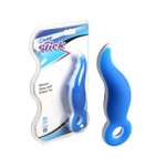 Фаллоимитатор для G-точки Revenie Slick (Цвет: сине-белый)