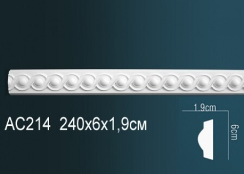 Молдинг гибкий AC214