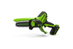 Пила цепная аккумуляторная мини GREENWORKS 24 V без акб и з/у   2008207