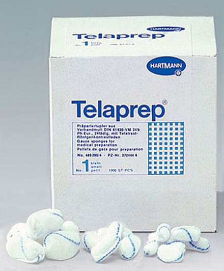 TELAPREP - (стерильные): размер N 3 (большие); 16 х 20 шт.