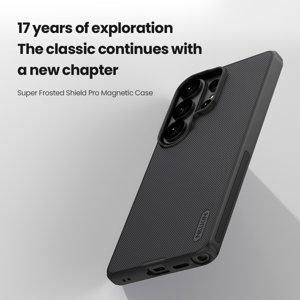 Чехол c MagSafe для смартфона Samsung Galaxy S26 Ultra, серия Super Frosted Shield Pro Magnetic от Nillkin