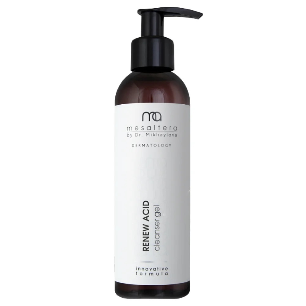 MESALTERA BY DR. MIKHAYLOVA Мультикислотный гель для глубокого очищения кожи 200 мл/Renew Acid Cleanser Gel