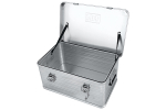 Ящик алюминиевый усиленный с замком 582х385х277 мм (ДхШхВ)
