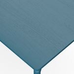 Стол обеденный saga, 75х150 см, сине-зеленый