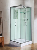 Душевая кабина WeltWasser  WW500 LAINE  901 90х90 см,  прозрачное стекло, поддон низкий