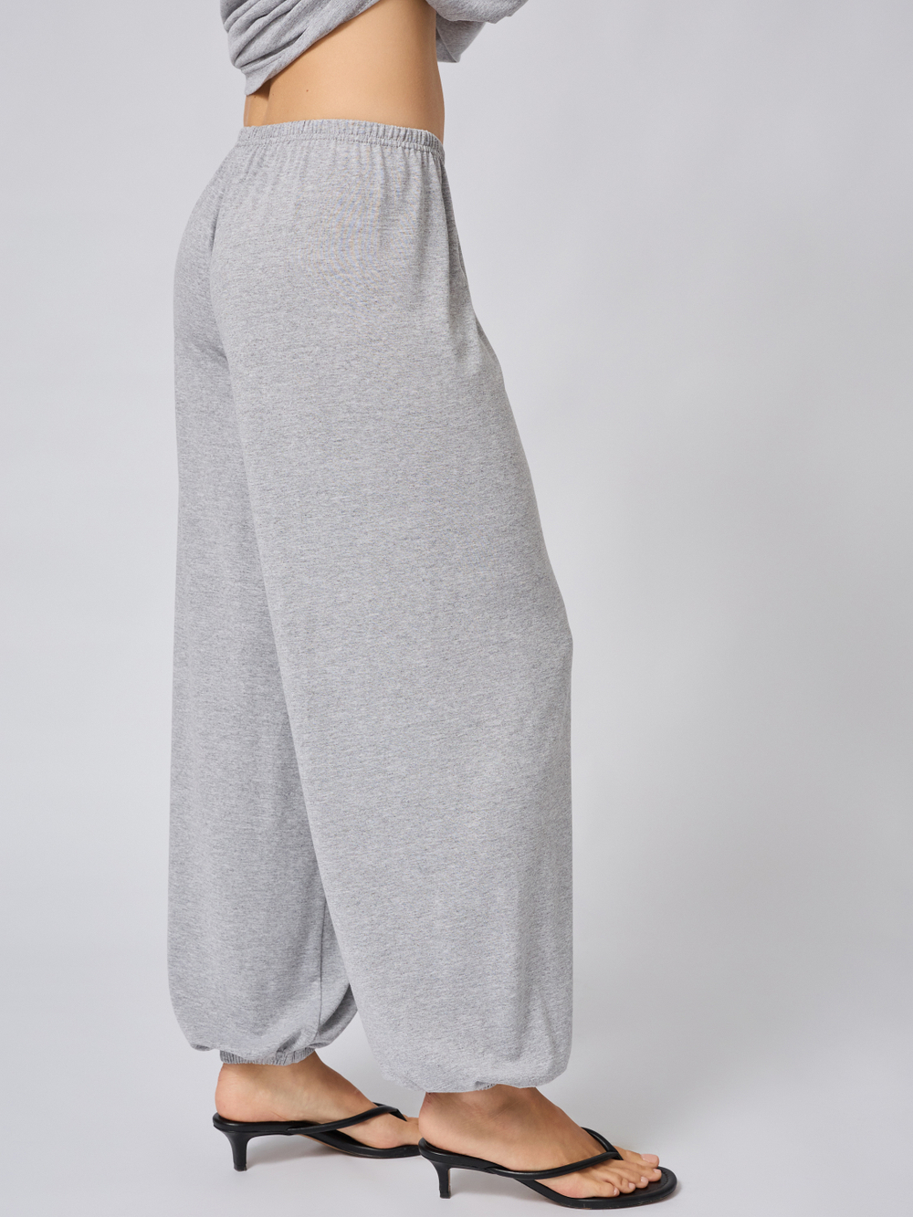 Брюки алладины из вискозы