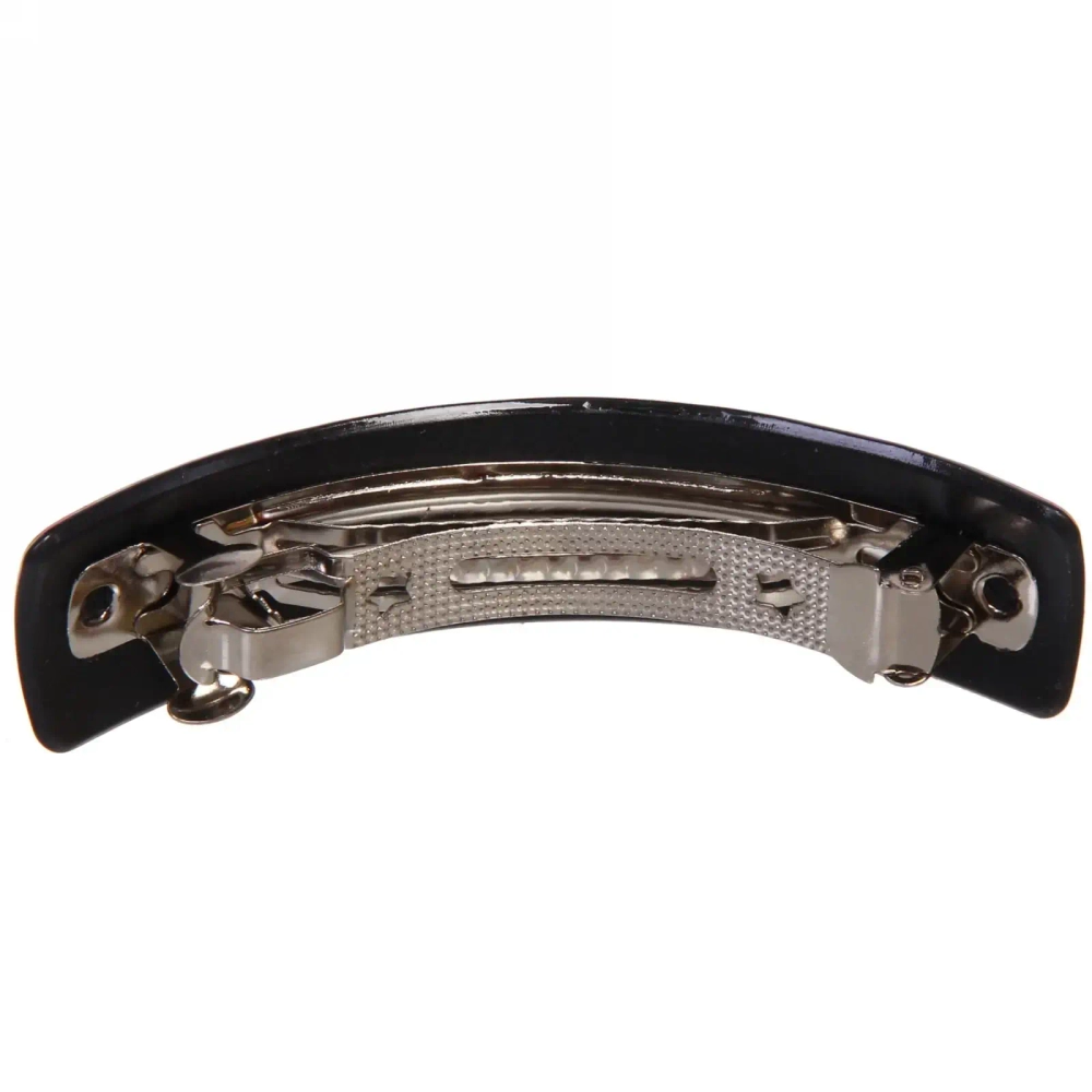 Заколка автомат «Lady Collection - Твой стиль», прямоуг., 6 цветов, 9*2,5см (Кокетка)