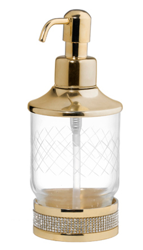 Boheme Настольный диспенсер ROYALE CRISTAL GOLD