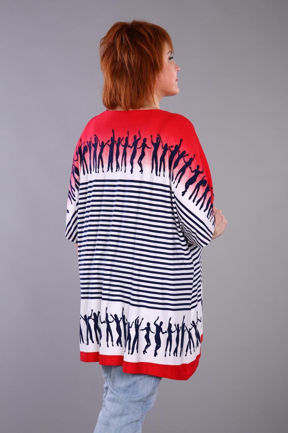 Дубай - туника красный Iv-capriz (Акция)