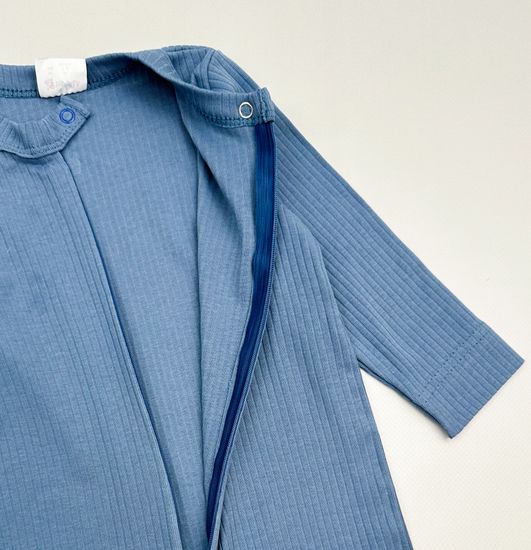 Комбинезон хлопковый, Синий