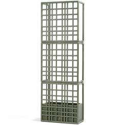 Кашпо модульное Sipario 3, 211х70 см, зеленое