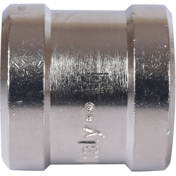 Муфта ВВ никелированная 1/4 STOUT