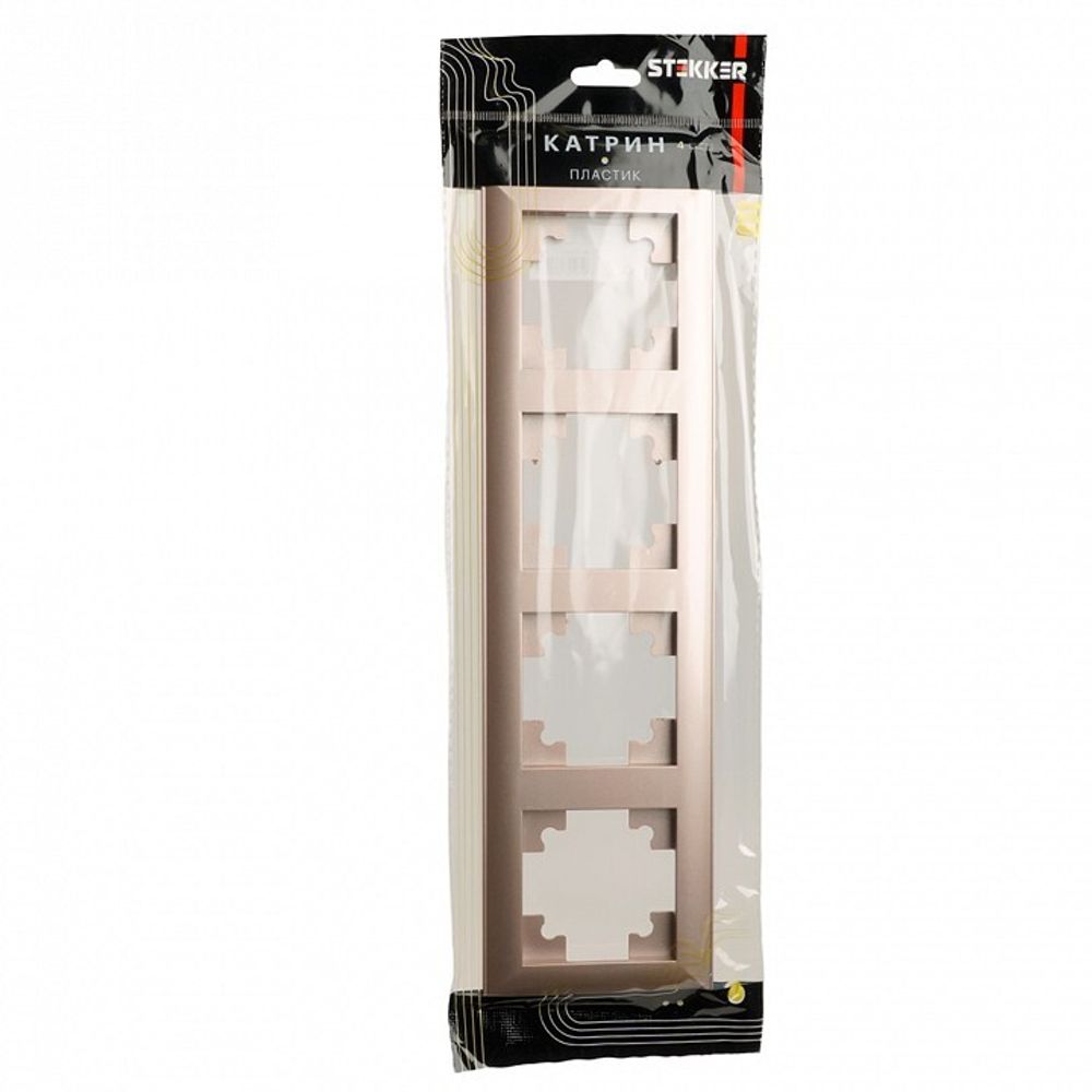 Рамка на 4 поста Stekker Катрин 39805