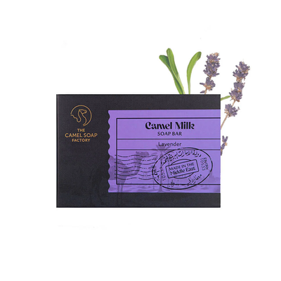 Camel Soap Factory — Camel Milk Soap Bar: Lavender 140g / Мыло с верблюжьим молоком: Лаванда, 140г