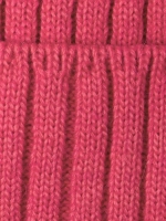 Шапка зимняя детская с помпонами и манишка