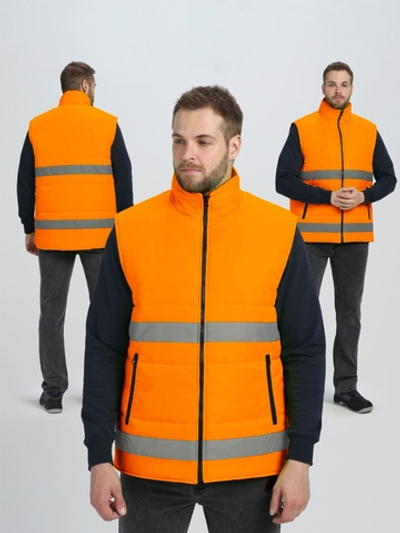 Жилет утепленный Спектр СОП (тк.Оксфорд), оранжевый