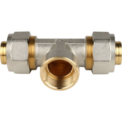 Тройник-переходник с внутренней резьбой 1"x32