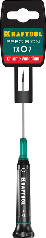KRAFTOOL Precision TX7, отвертка для точных работ (25684-07)