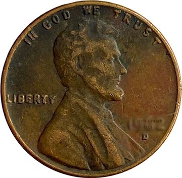 1 цент 1959-1982 США