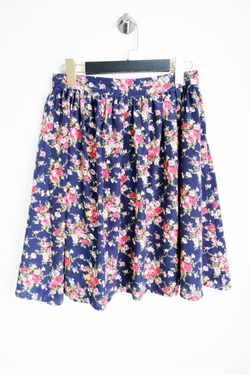Юбка Casual цветочная, маркировка S, визуально 44 размер