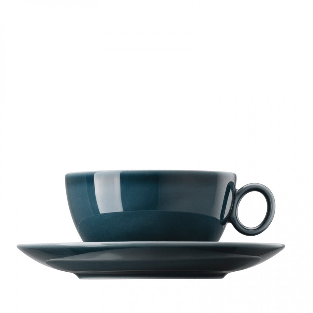 Thomas Rosenthal Group Loft Colour чашка с блюдцем 340 мл комбинированная ночь синий
