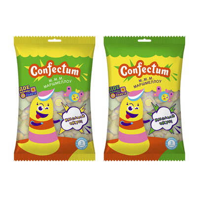 Маршмеллоу кислый «Confectum Sour Cuberoll», 180 гр х 14 шт