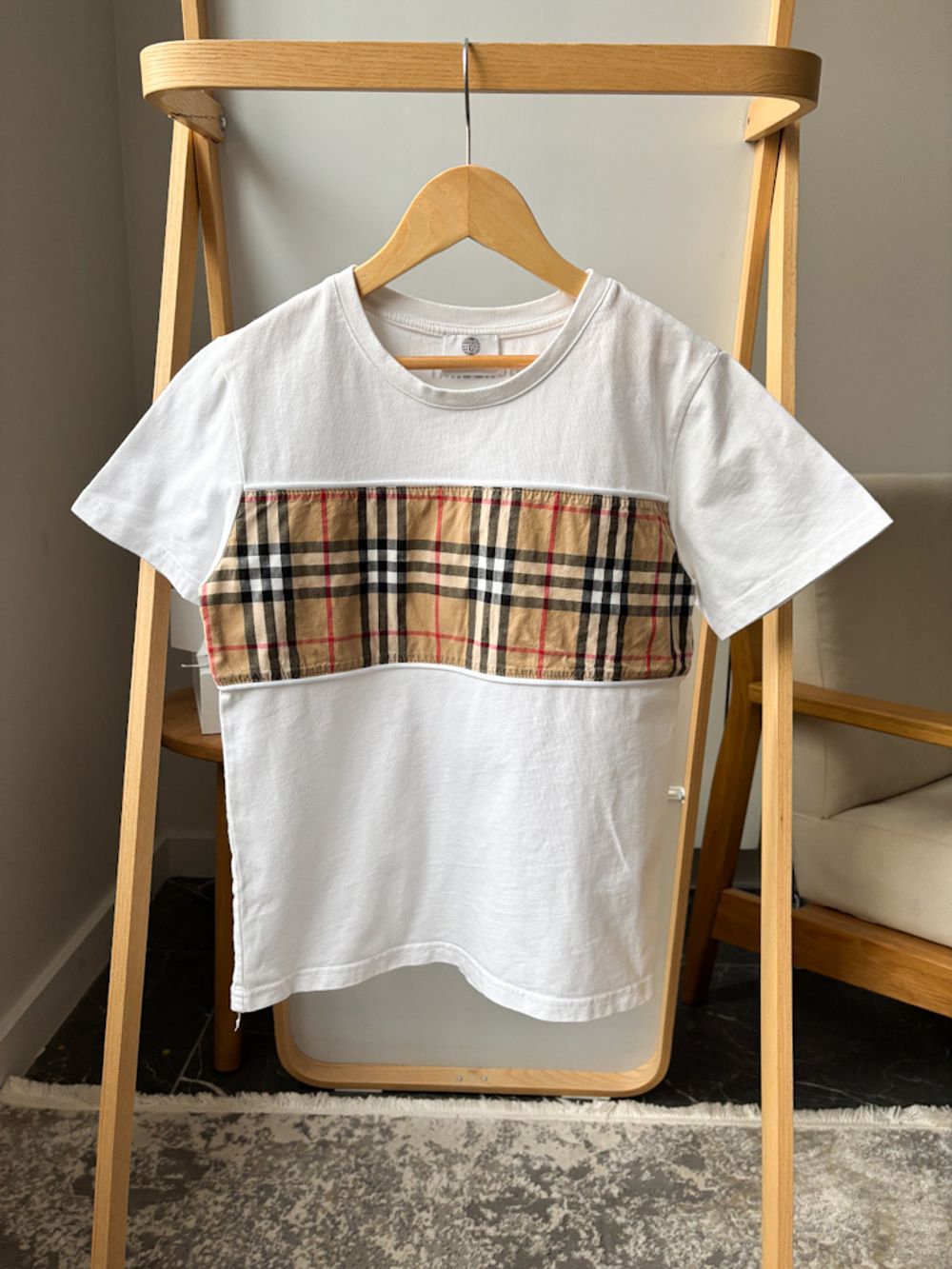 Хлопковая футболка Burberry, 140
