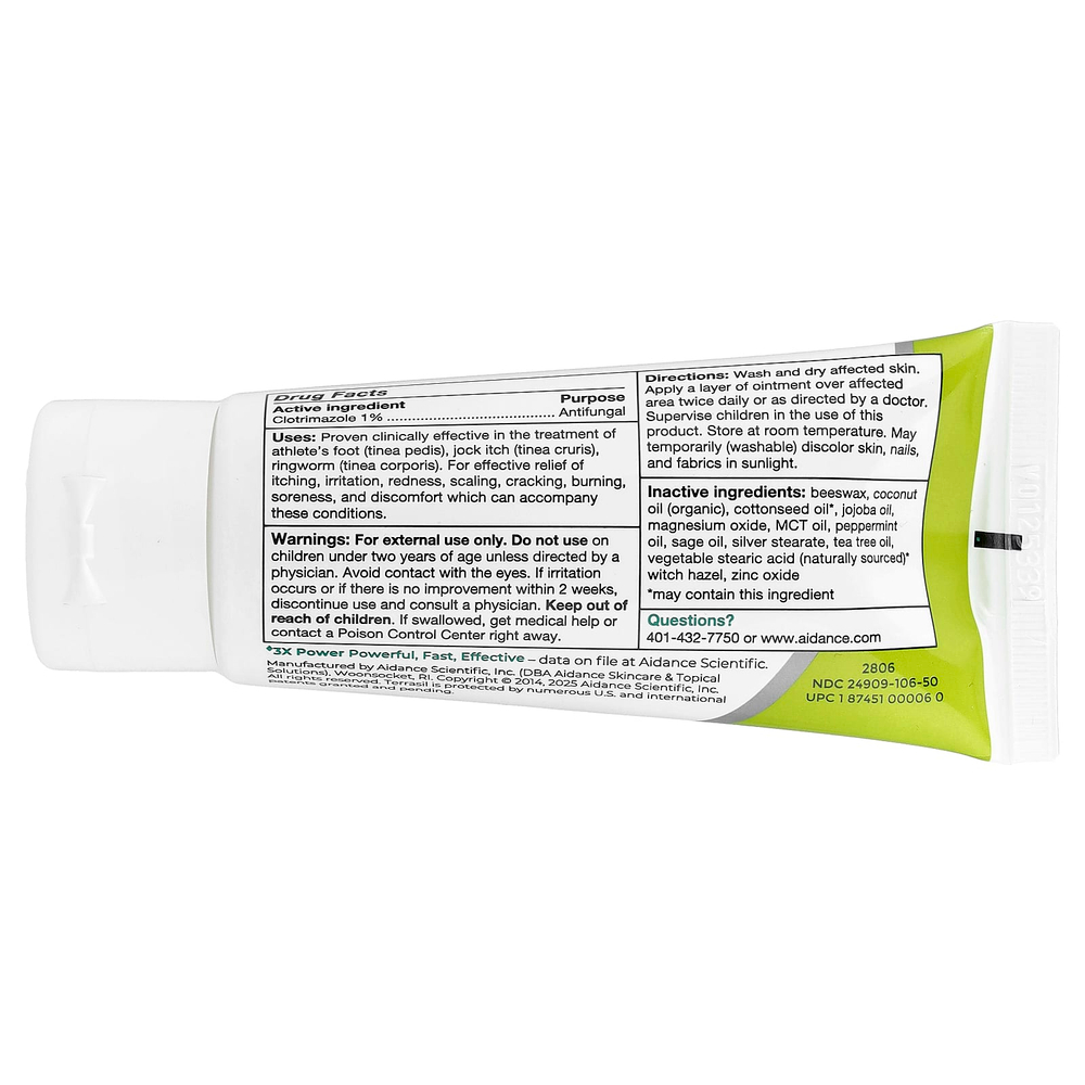 Terrasil, противогрибковое средство максимального действия, 50 г (1,7 унции)