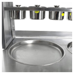 Фризер для жареного мороженого Foodatlas KCB-2Y (контейнеры, 2 компрессора)