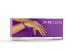 Фиолетовые пластиковые наручники Zip Tie Cuffs (Цвет: фиолетовый)