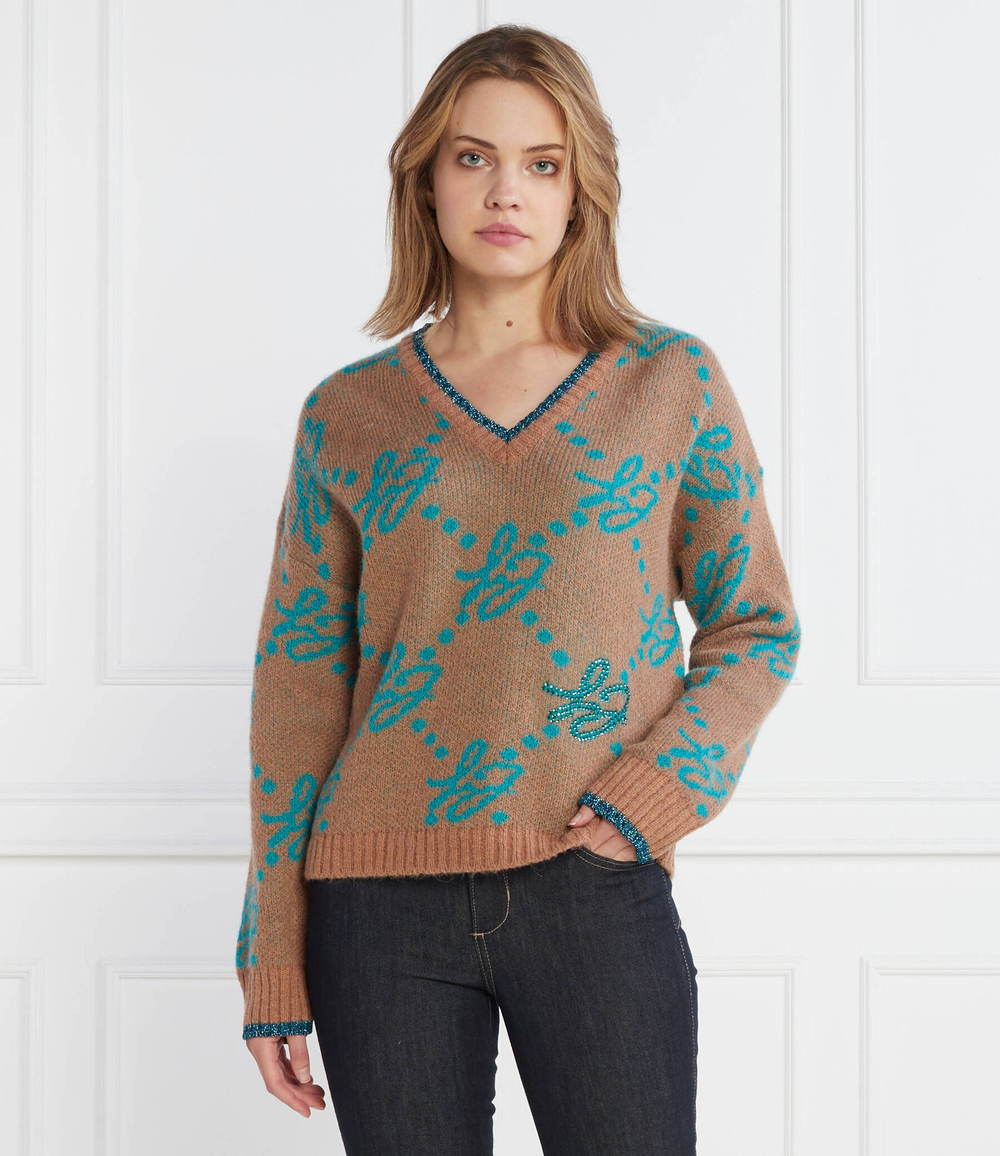 Свитер Liu Jo - коричневый(MF3227 MAG71)