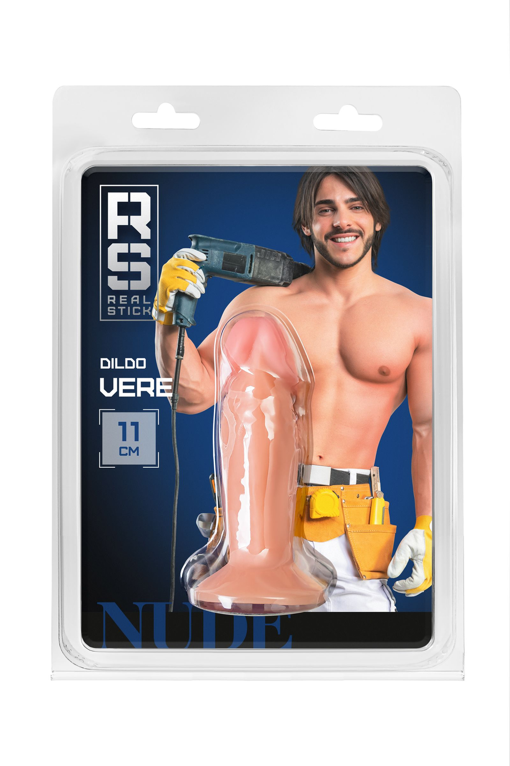 Телесный анальный фаллоимитатор Vere - 11 см. (Цвет: телесный)