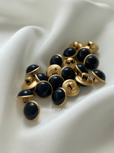 Пуговицы Золото черные