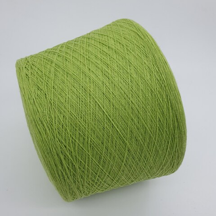 Пряжа CASA DEL FILATO BABY WOOL 1/15 (100% мериносовая шерсть кардная) 1500 м/100гр зеленое яблоко