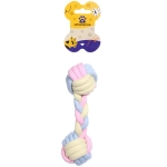 Игрушка - канат для собак мелких и средних пород «ЛЮБИМЫЙ БРО», цвет как на фото, 18см / 90гр (лейбл)