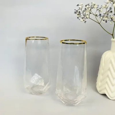 Стакан 400мл «ICE CRYSTAL» в наборе 4шт, прозрачный