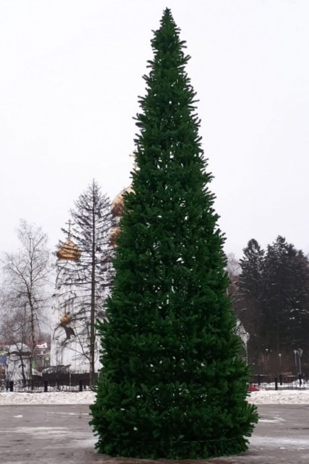 Уличная елка каркасная "Евро-2" (пвх) от 4 до 30 м
