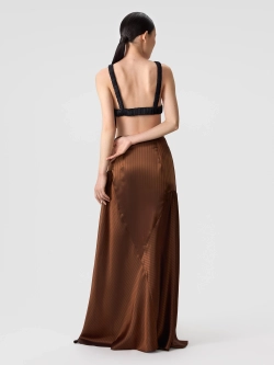 Юбка макси в полоску OLA OLA