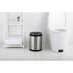 Ведро для мусора сенсорное, круглое, внутр ведро, Foodatlas JAH-9311, 8 л (белый)