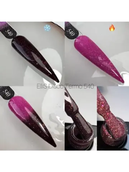 ElliS гель-лак Disko Termo 540 10мл