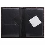 Обложка для паспорта STAFF "Profit", экокожа крокодил, мягкая вставка, коричневая, 237201