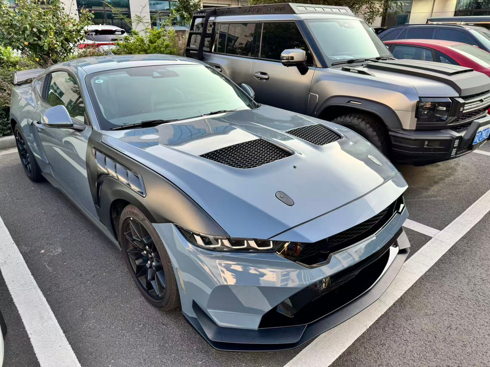 Обвес для Ford Mustang S650 2024+ Форд Мустанг крылья капот губа