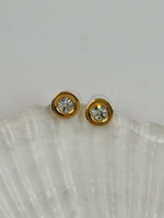 Серьги пусеты с кристаллами Givenchy