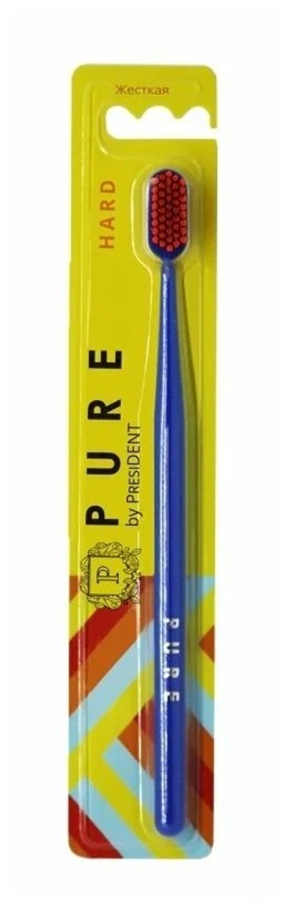 Зубная щетка Президент Pure жесткая