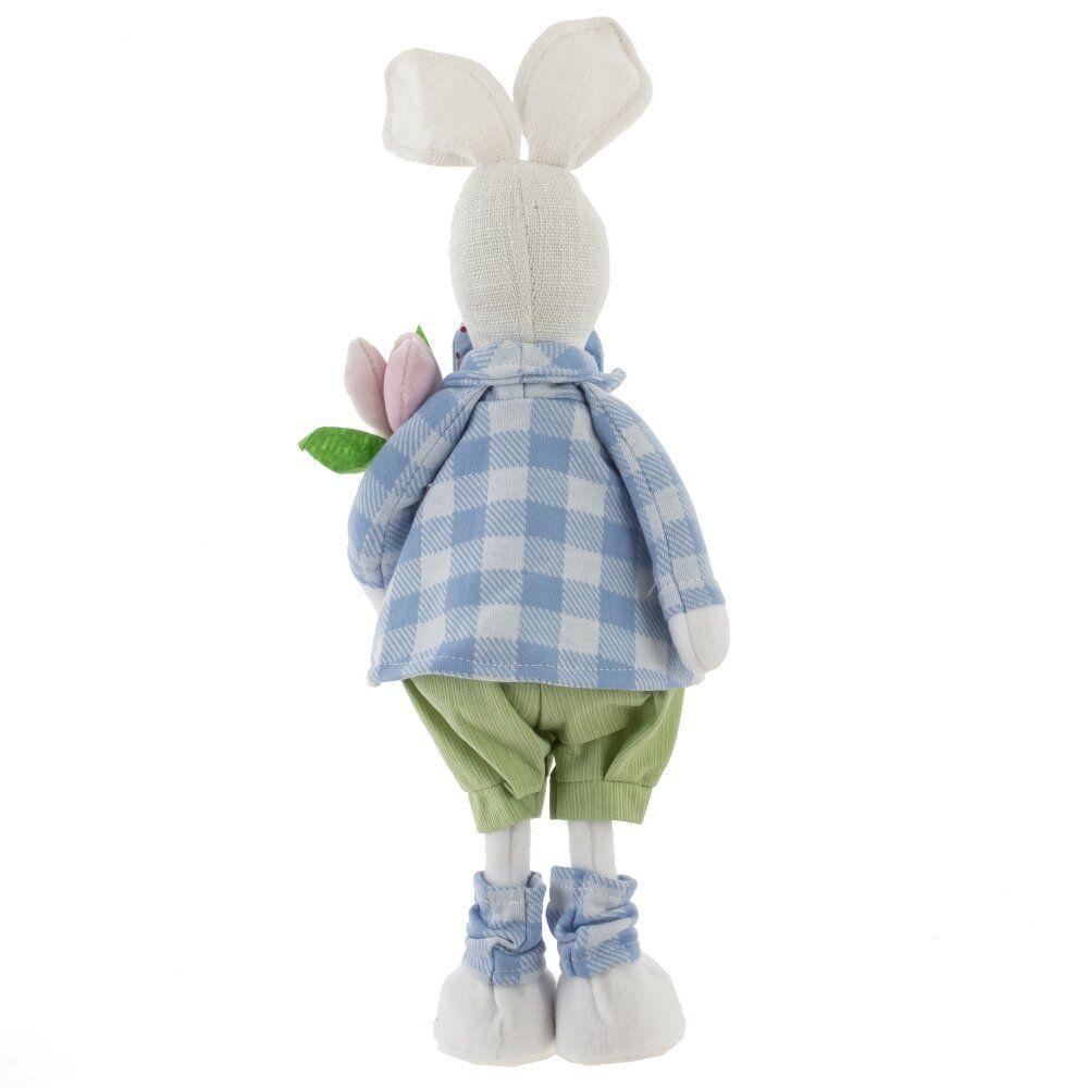 GAEM Игрушка набивная "Заяц/Зайка", L16 W9 H38 см, 2в.