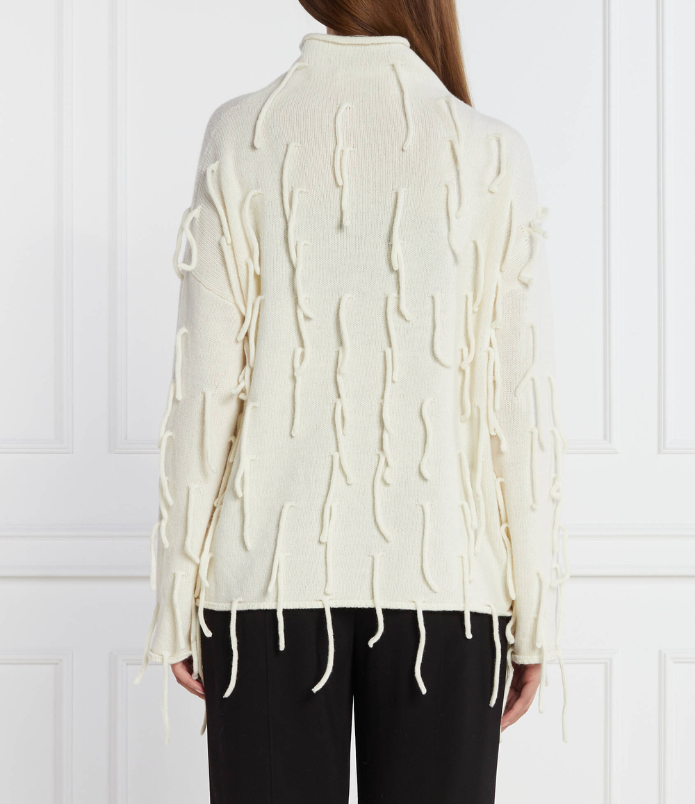 Хлопковый гольф Liviana Conti - белый(F3W105)