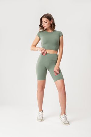 Велосипедки с высокой талией