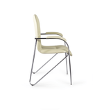 Кресло Самба Софт хром, экокожа Santorini