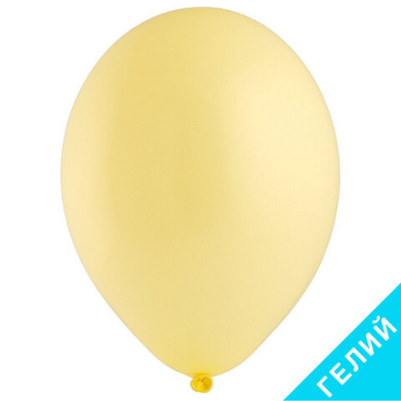 Воздушный шар, цвет 450 - лимонный, пастель, с гелием