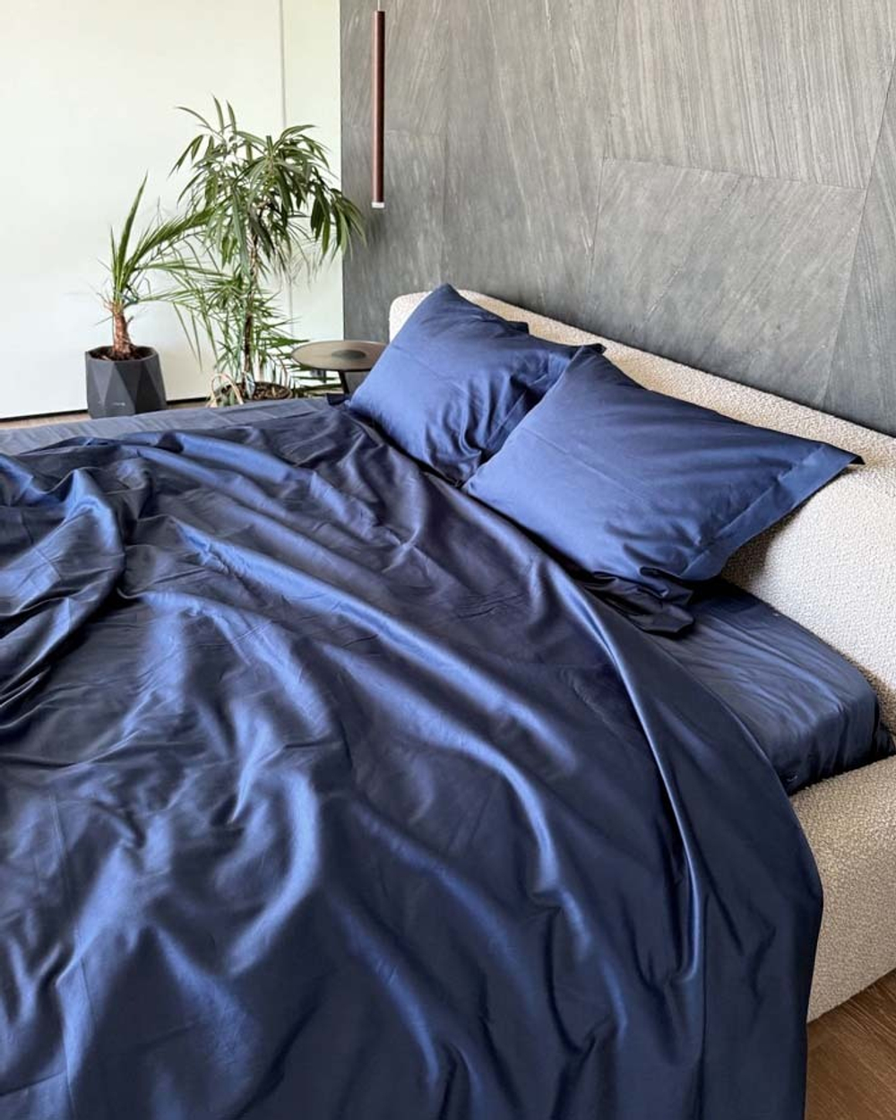 Комплект Сатин Синий